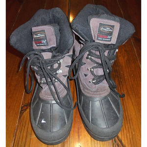 Men's size 13 Tamarack Leather Hunting Boots Thermolite Brown/Black EUC